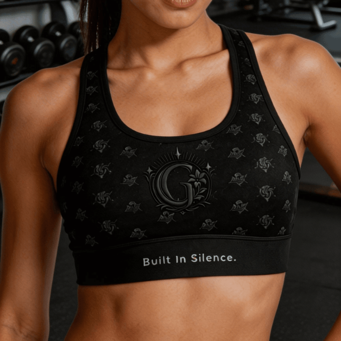 GAFAVE SculptFit™ Signature Sports Bra – Monogram Edition